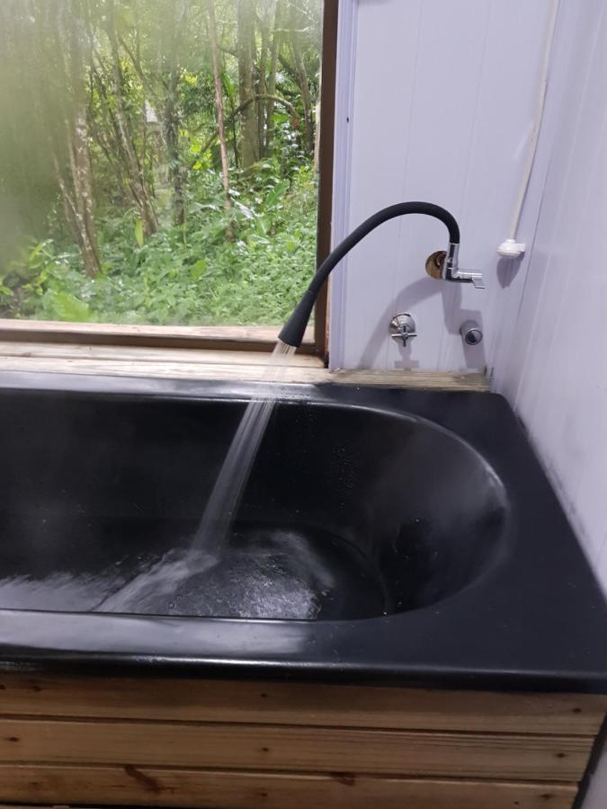 Chale Envidracado No Itaimbezinho Villa Praia Grande  Ngoại thất bức ảnh
